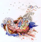 Mirabilia MD 16 The Baby Boat Cross Stitch Charts