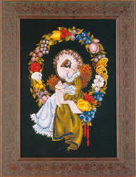 Lady of the Thread Lavender & Lace Cross Stitch Chart