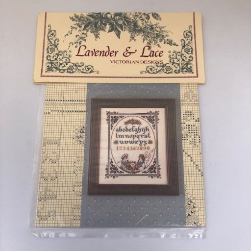 Serendipity Lavender & Lace Cross Stitch Chart