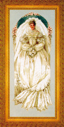 White Lace Lavender & Lace Cross Stitch Chart LL030 (1)