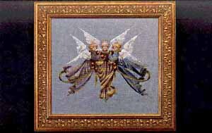 Heavenly Gifts Lavender & Lace Cross Stitch Chart LL017