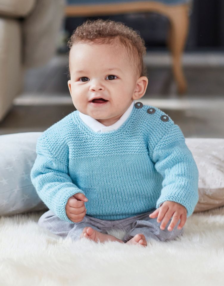 Sirdar Snuggly Cashmere Merino DK Pattern 5244 0-3 years