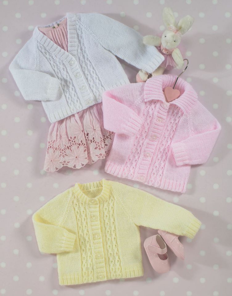 Sirdar 1750 Cardigans in Snuggly 4 Ply Leaflet