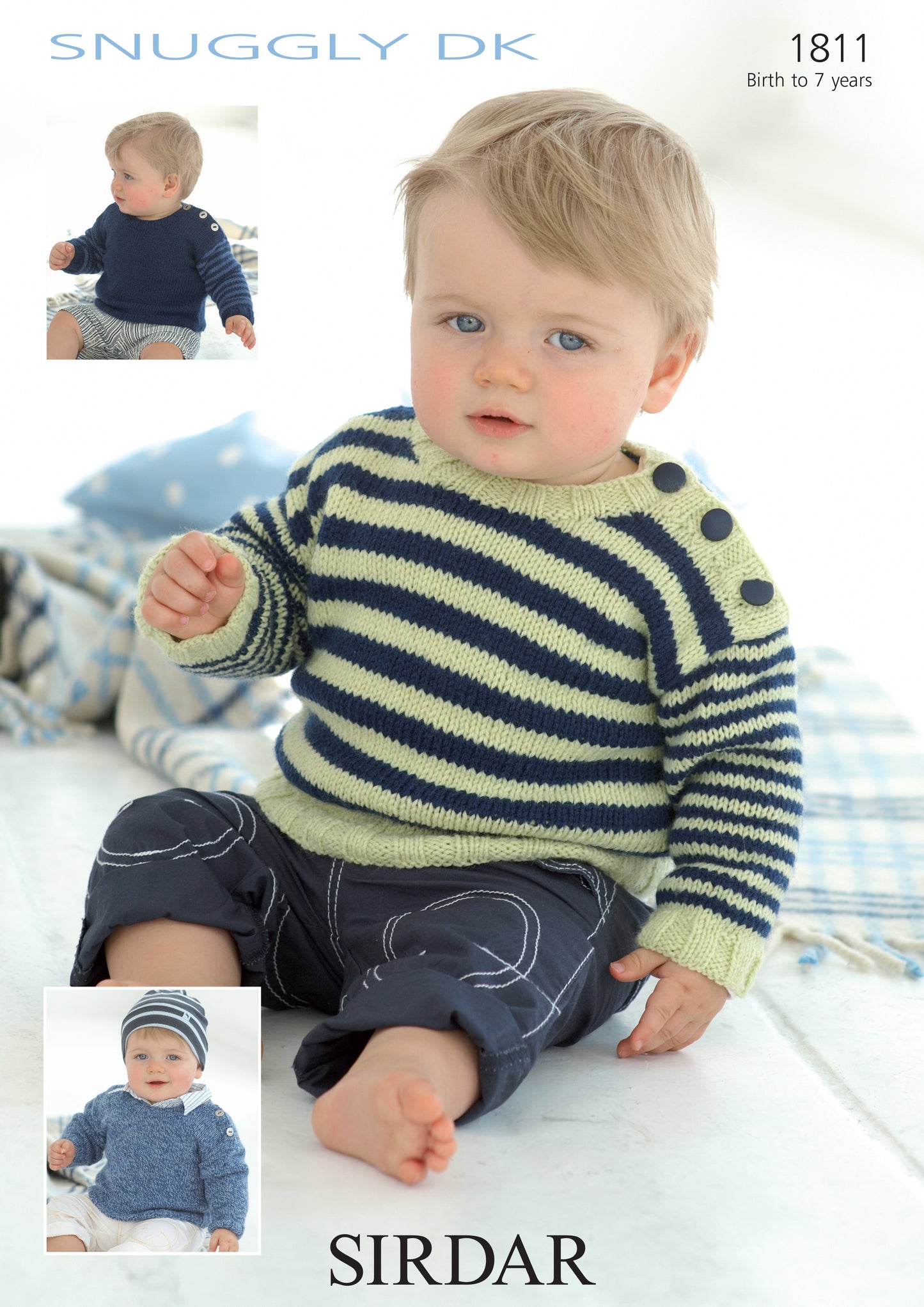 Sirdar Snuggly DK Knitting Pattern 1811 Birth to 7 years