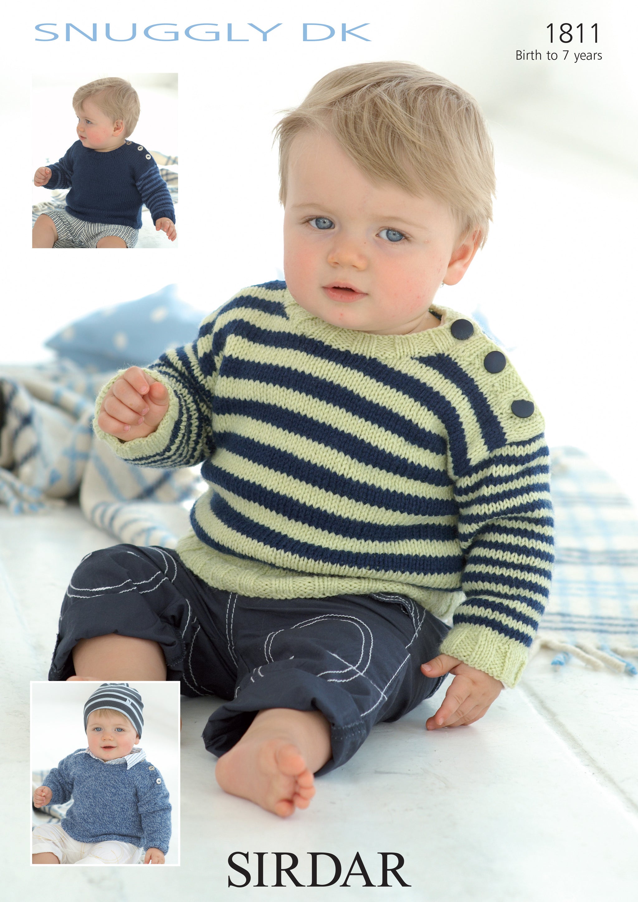 Sirdar Snuggly DK Knitting Pattern 1811 Birth to 7 years