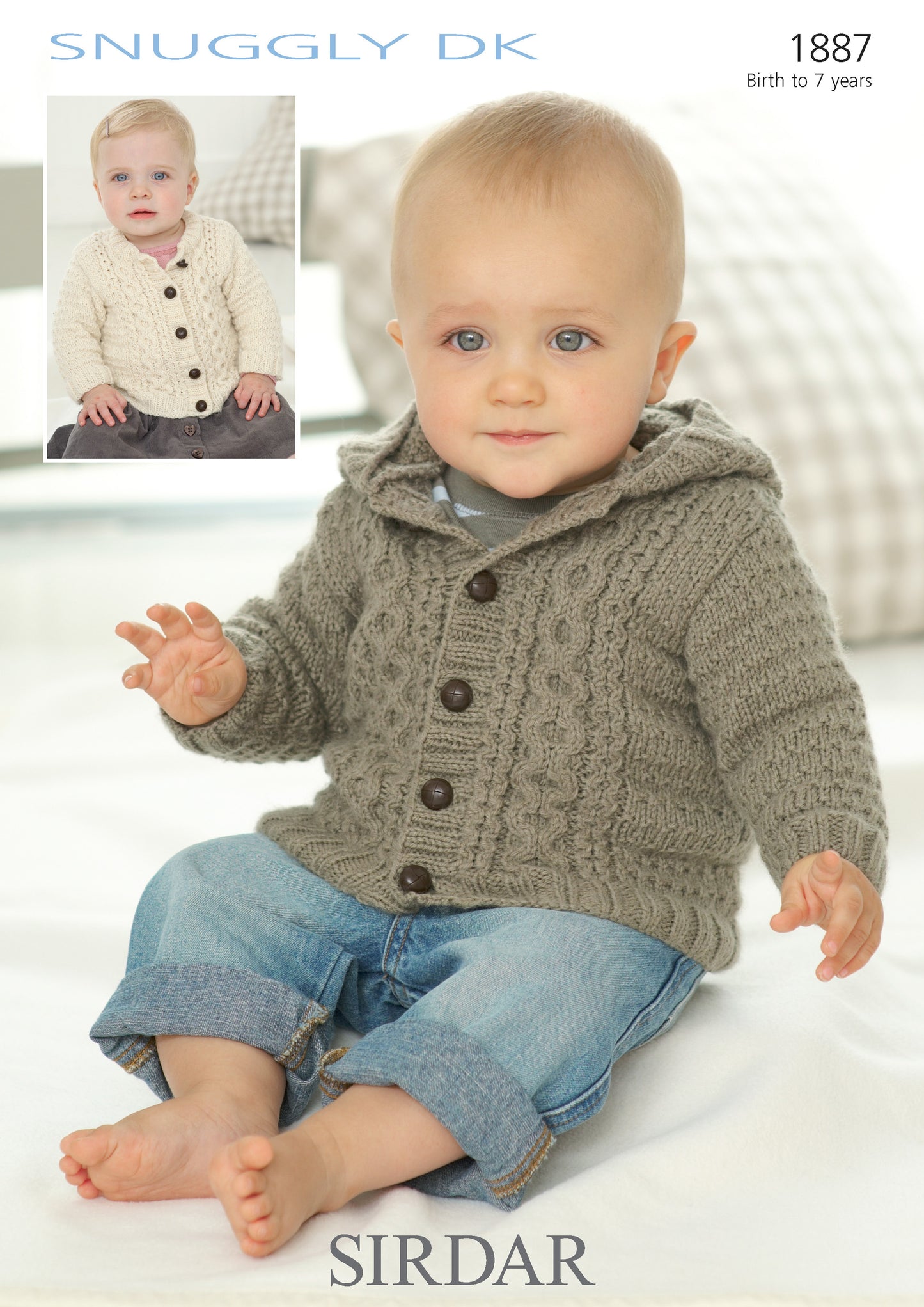 Sirdar Snuggly DK Knitting Pattern 1887 Birth to 7 years