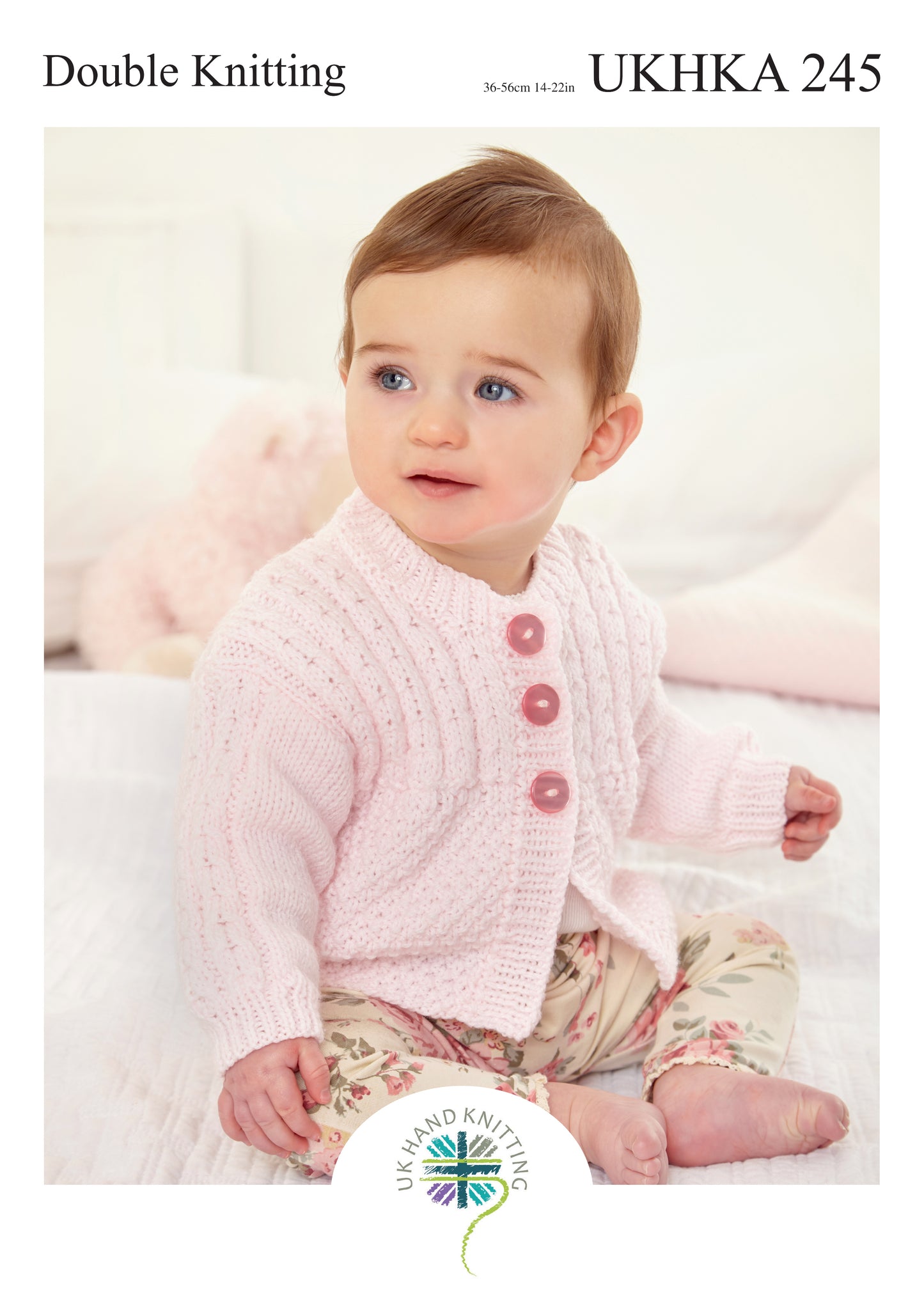 UKHKA Double Knitting Pattern 245 Premature to 12 Months
