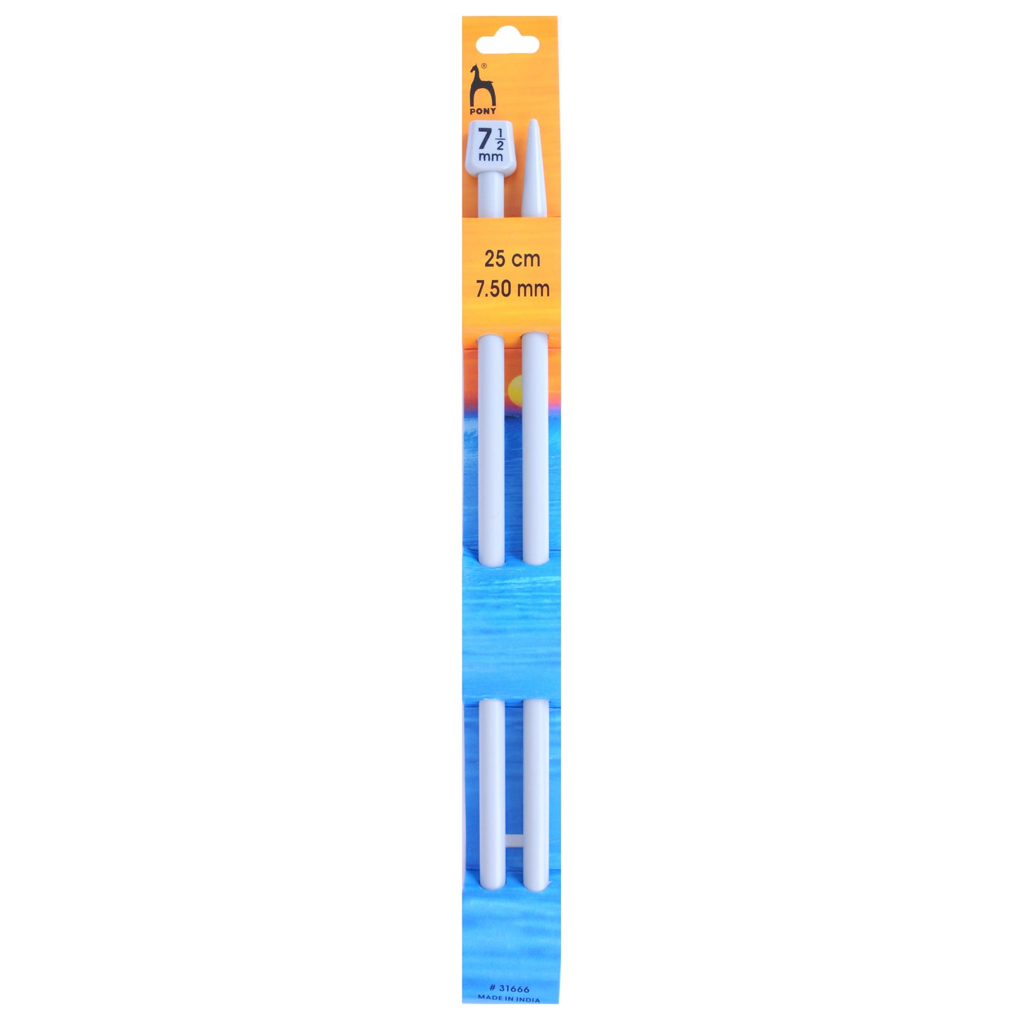 Pony Knitting Needles: 7.50mm 25cm
