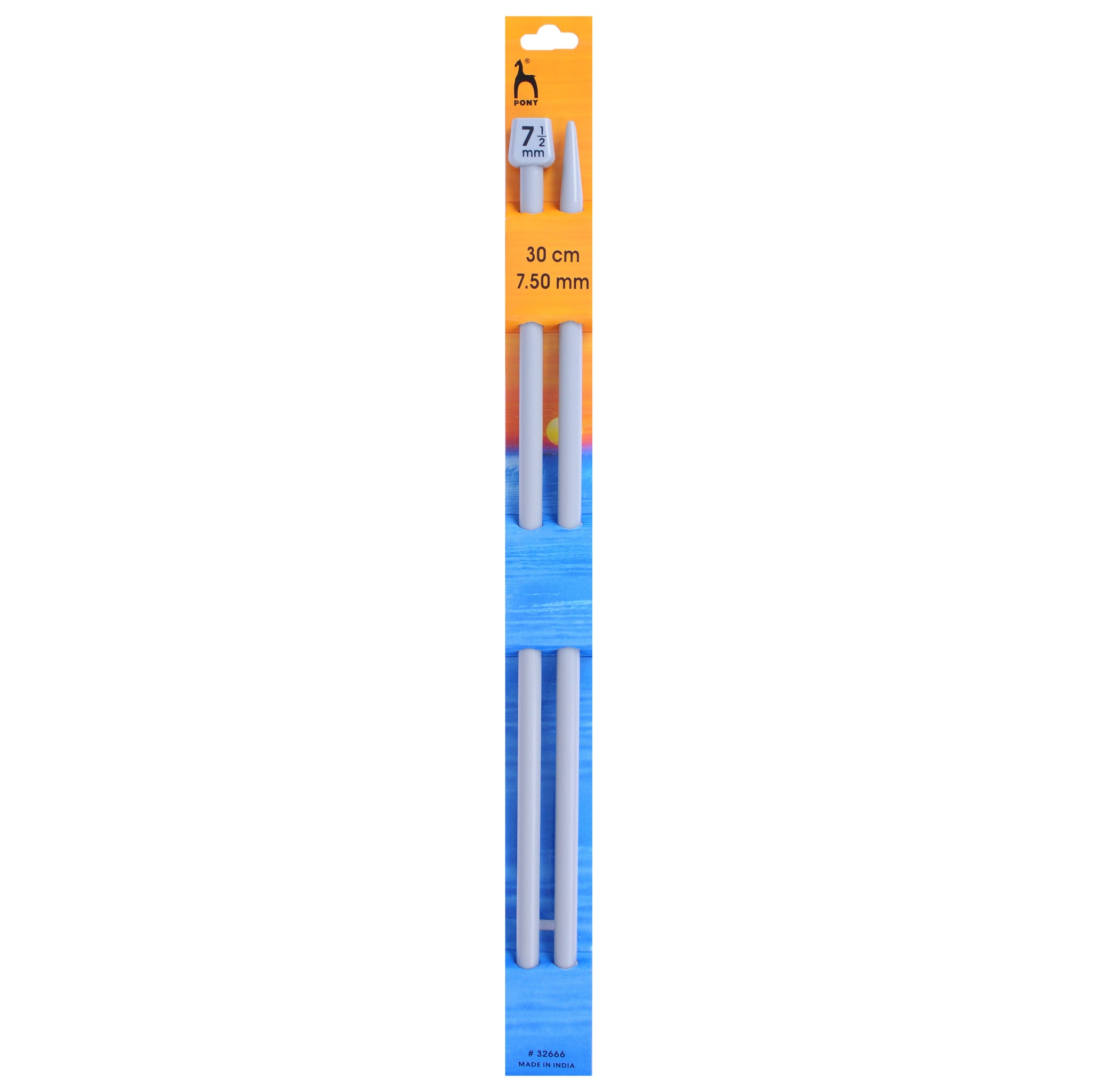 Pony Knitting Needles 7.50mm 30cm