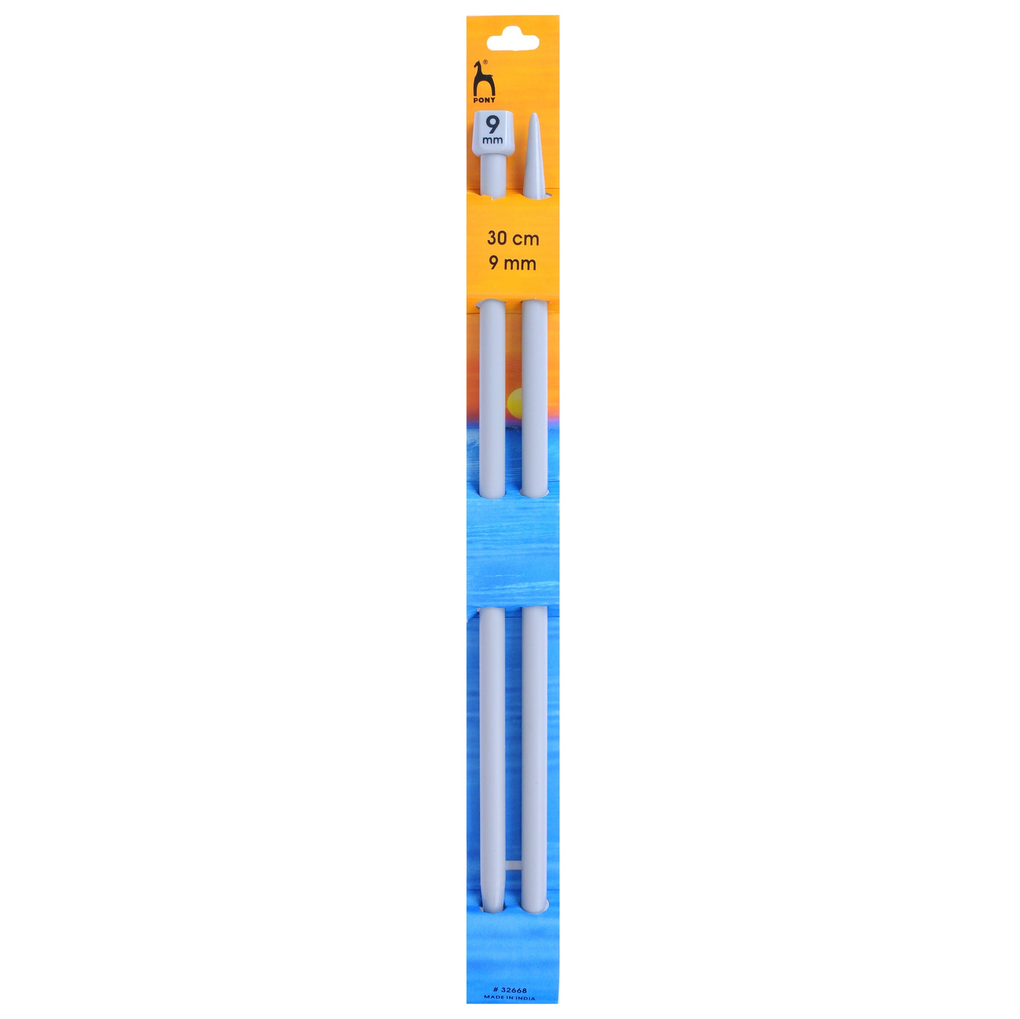 Pony Knitting Needles 9.00mm 30cm