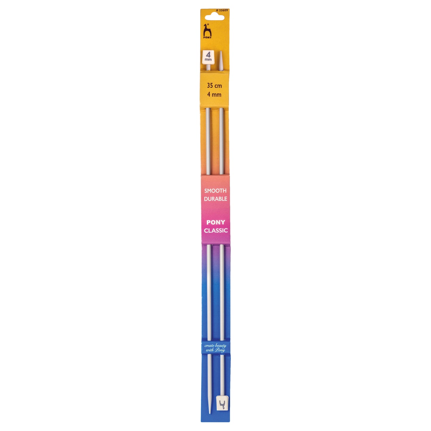 Pony Knitting Needles 4.00mm 35cm