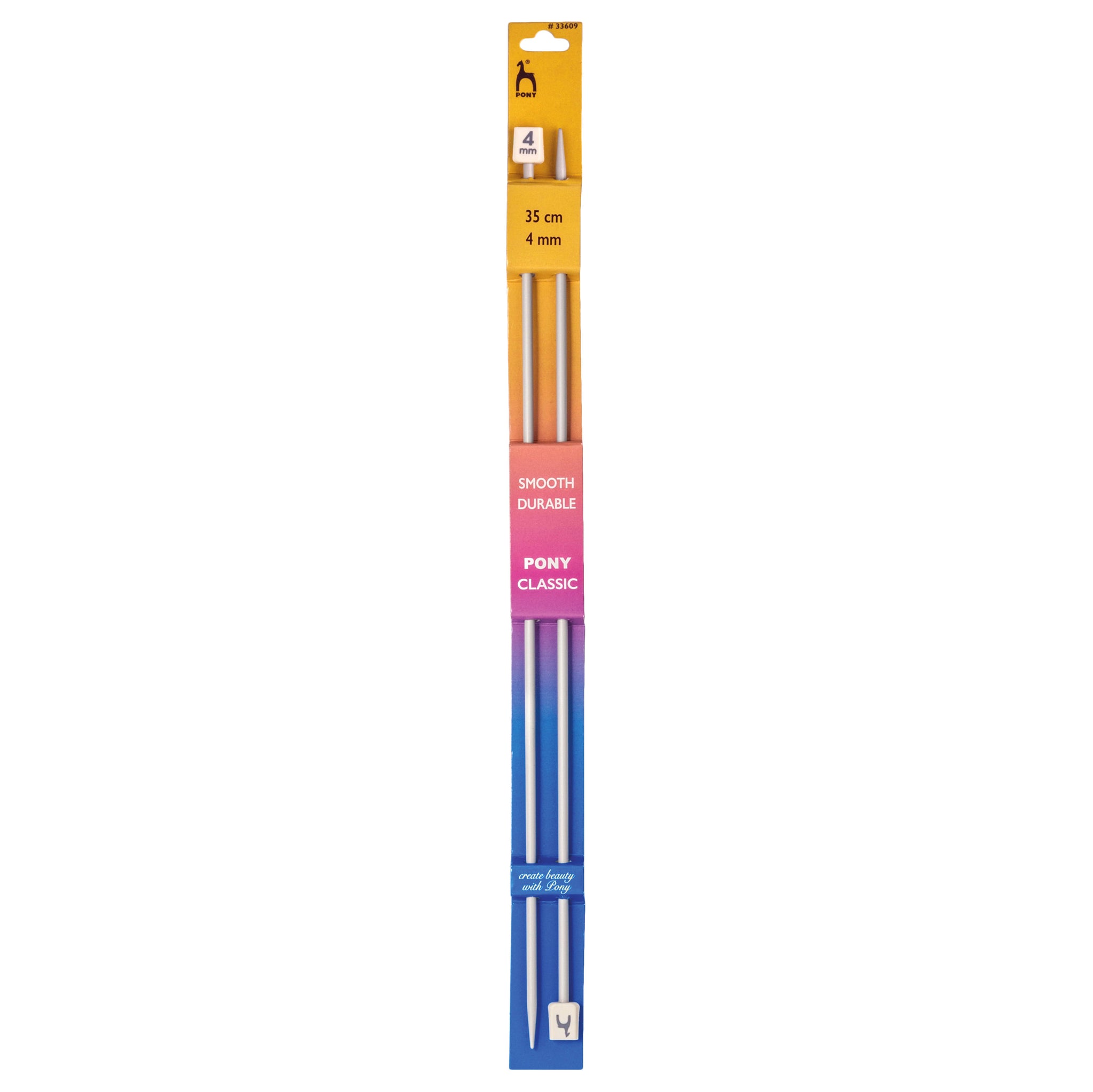 Pony Knitting Needles 4.00mm 35cm
