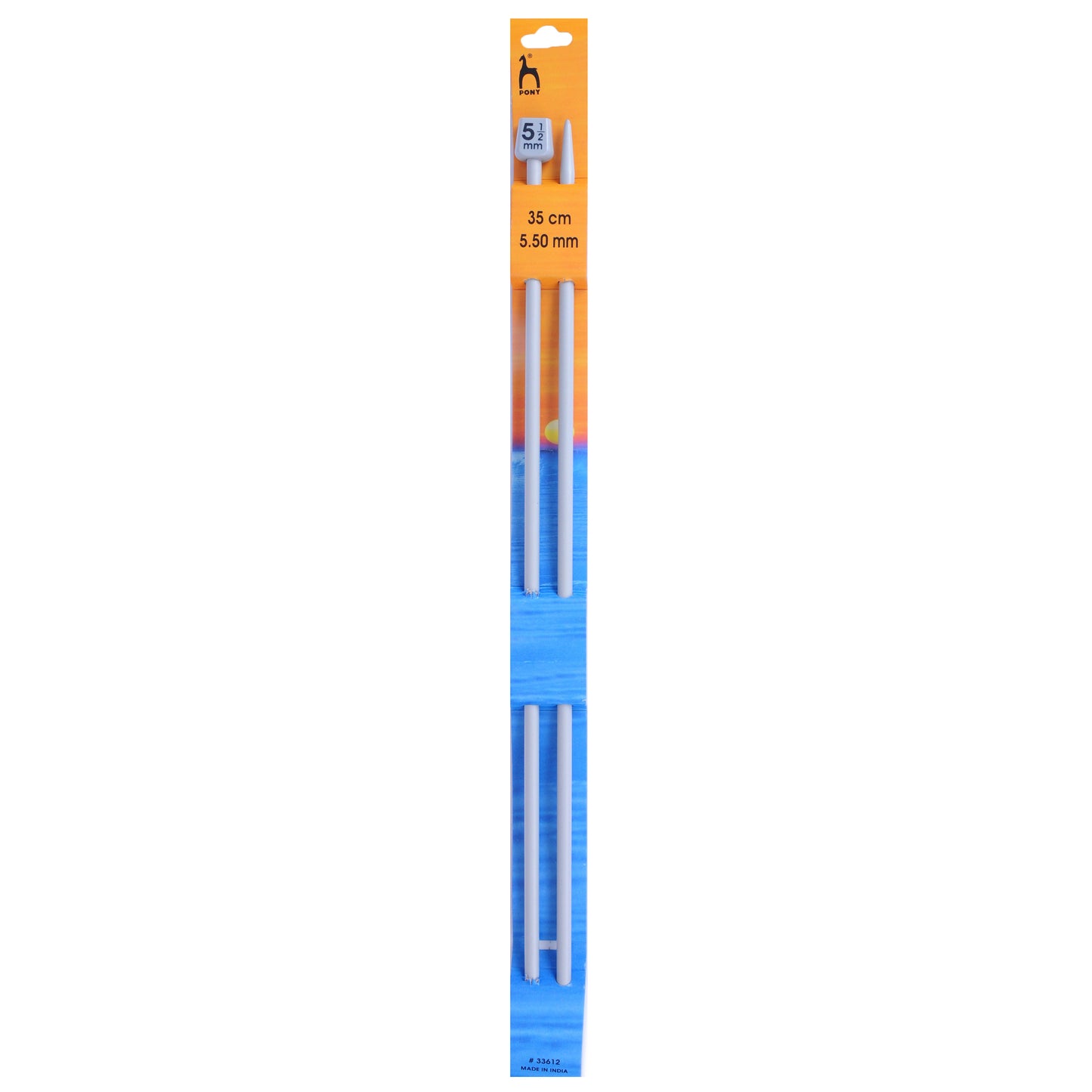 Pony Knitting Needles 5.50mm 35cm