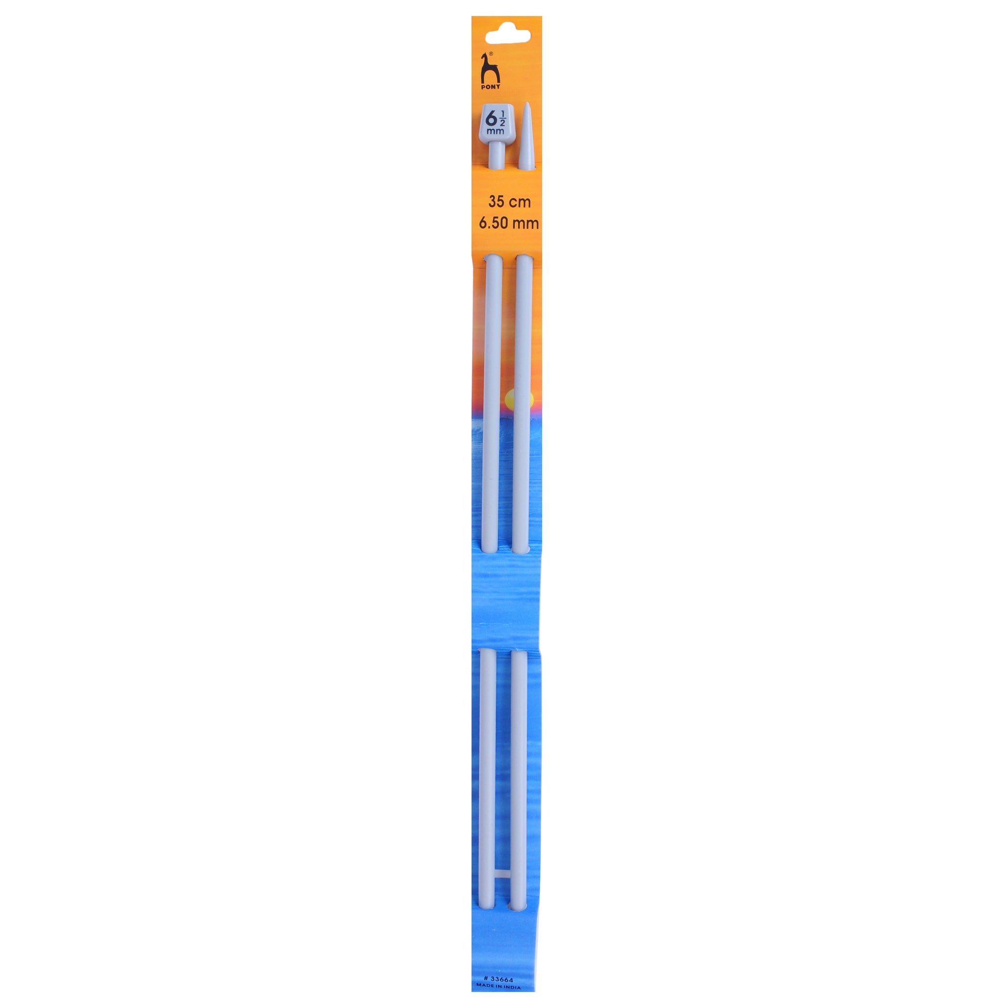 Pony Knitting Needles 6.50mm 35cm