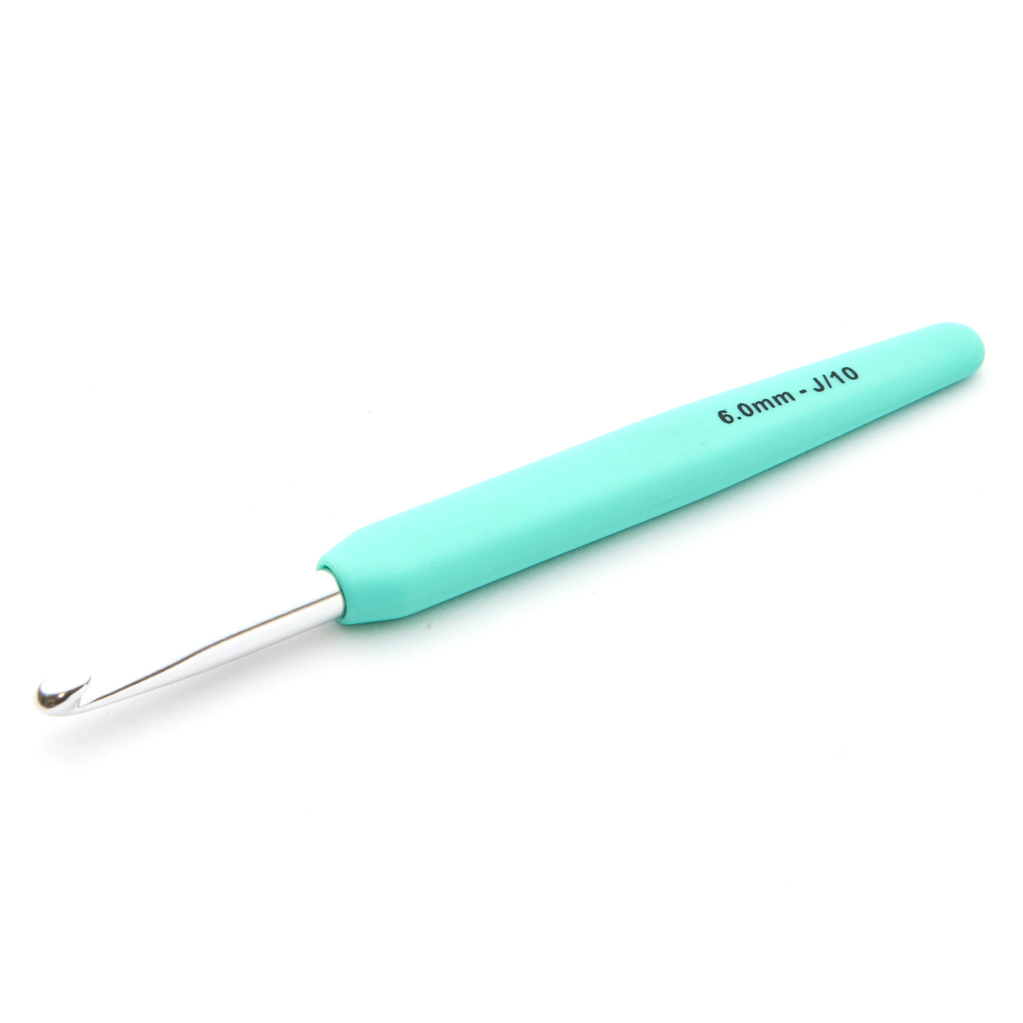 Knit Pro Waves 6.00mm Minty Teal  Crochet Hook Aluminium