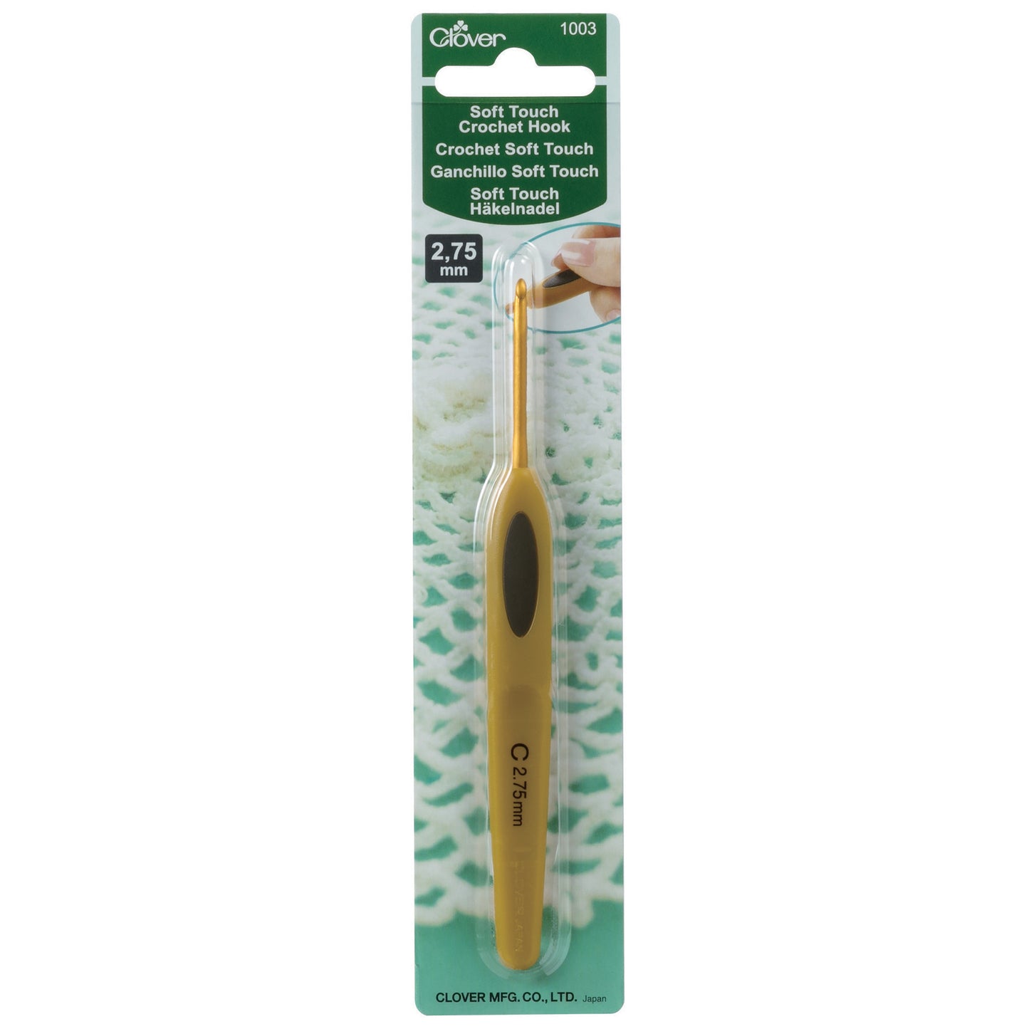 Clover Crochet Hook Soft Touch 2.75mm