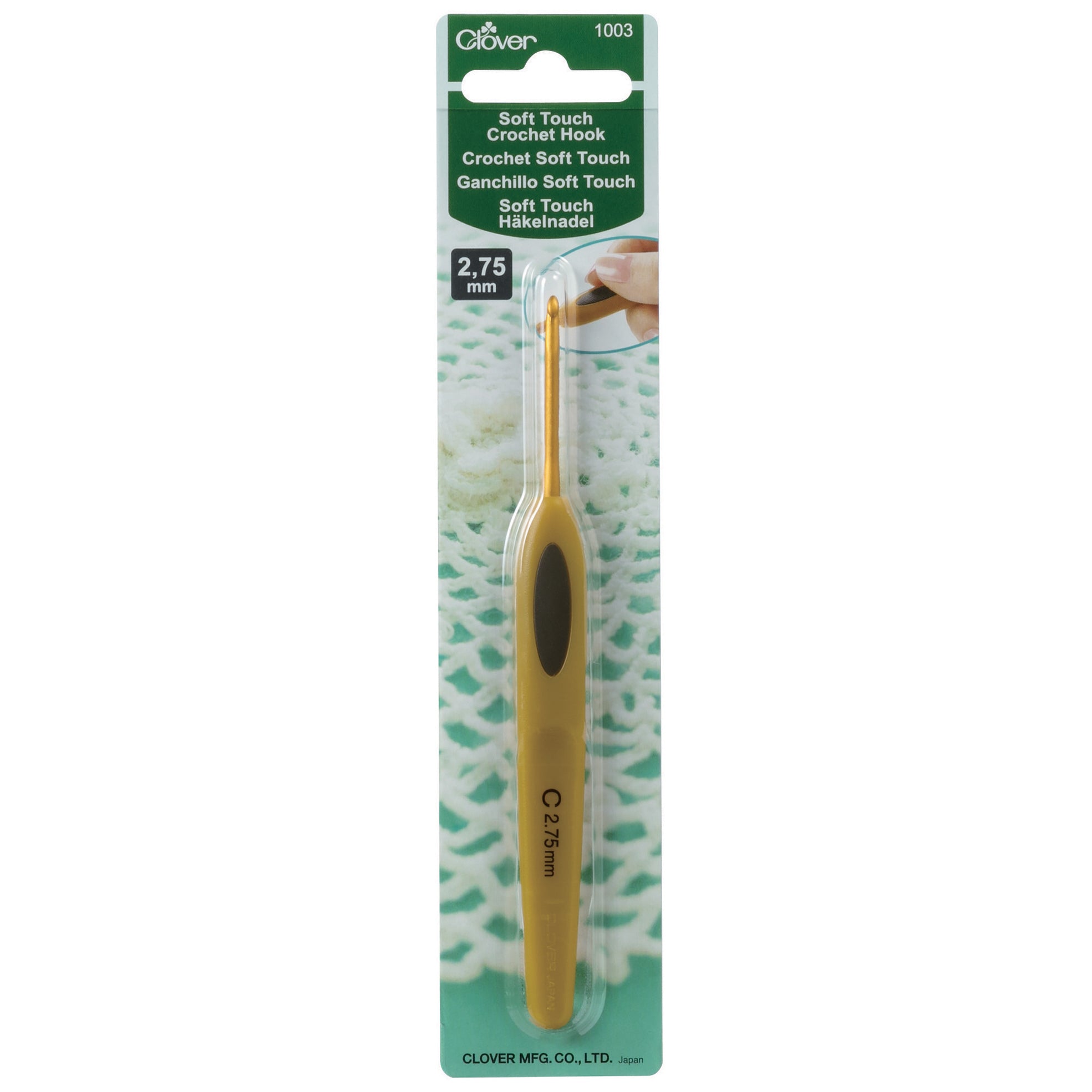 Clover Crochet Hook Soft Touch 2.75mm