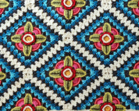 Janie Crow: Mexican Diamonds Crochet Blanket Pattern