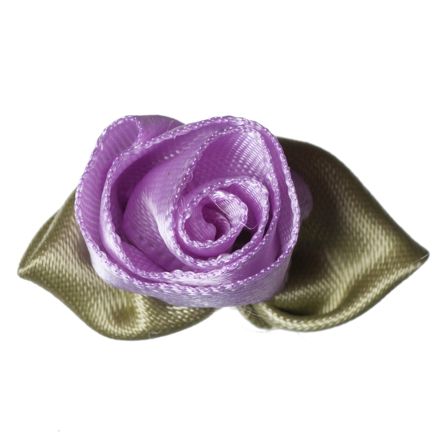 Large Lilac Rose with Green Leaves