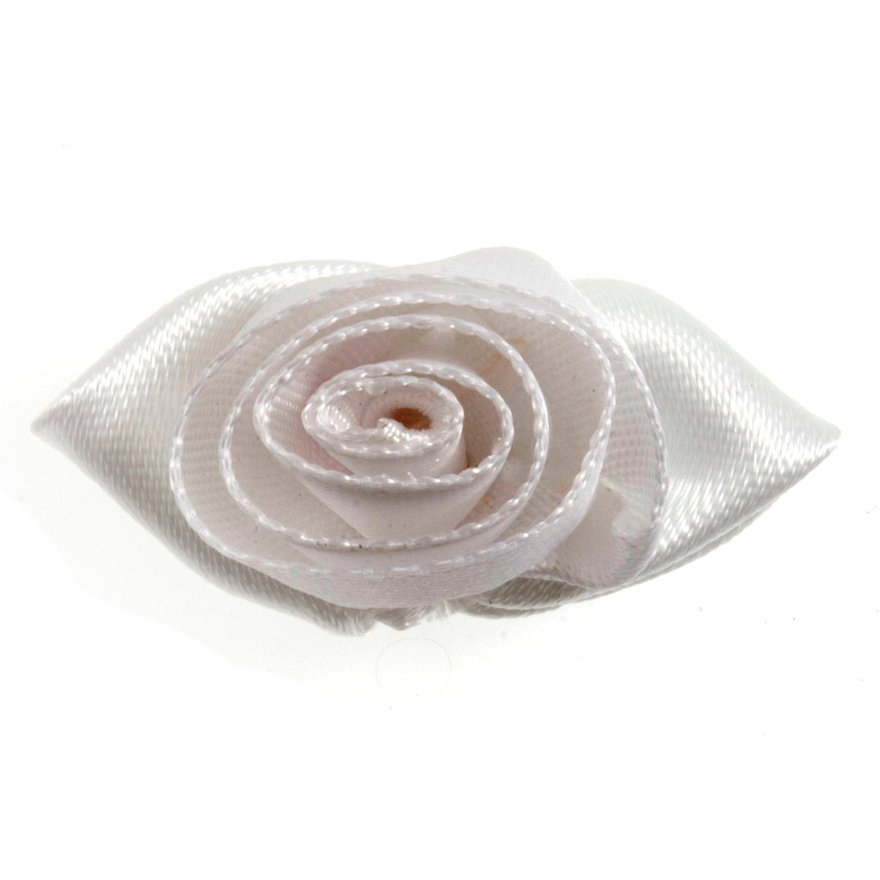 Large White Rose with White Leaves
