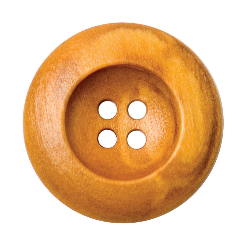 Button 25mm Wooden