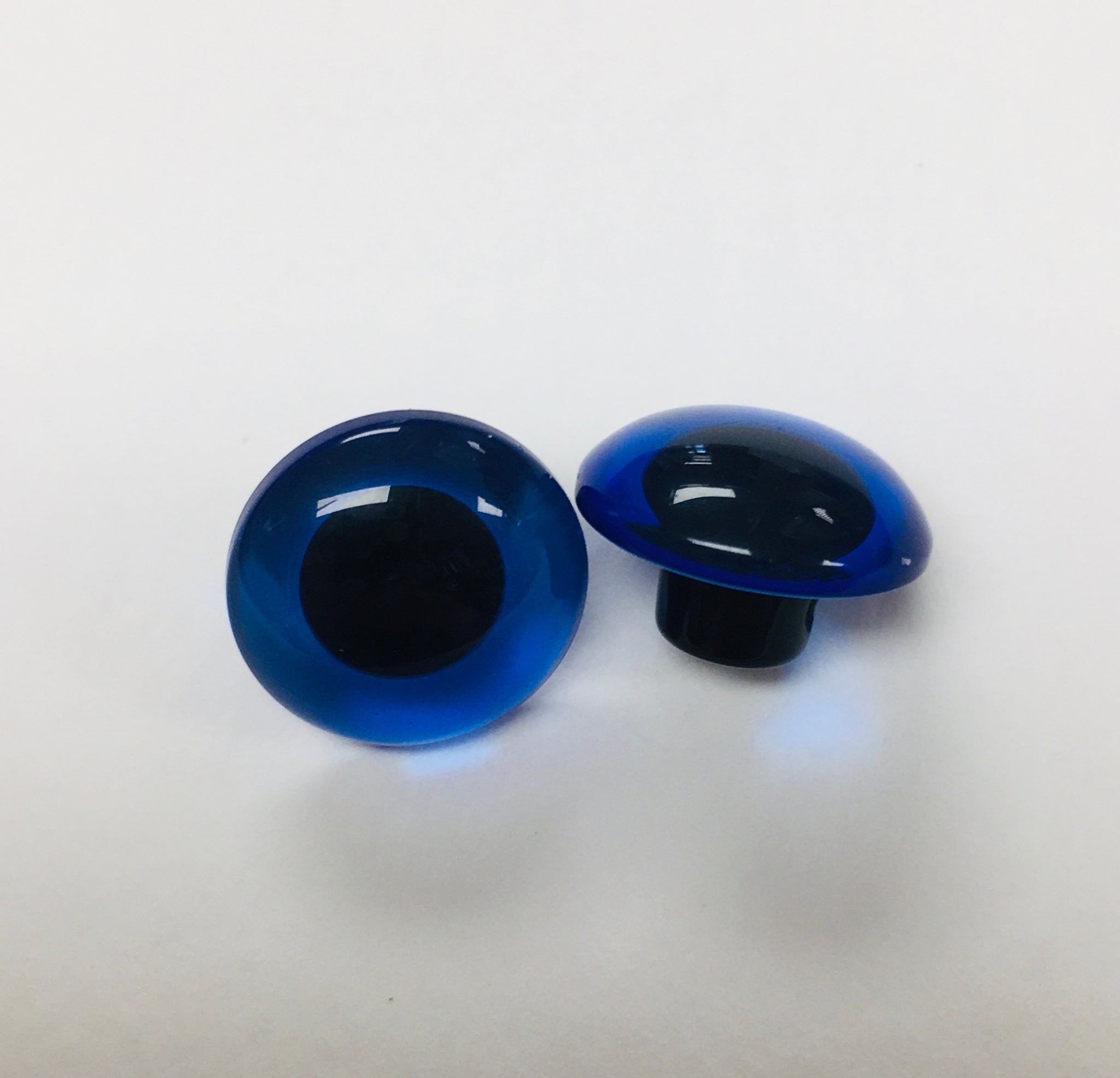 Blue Toy Eyes Sew-on pair 15mm