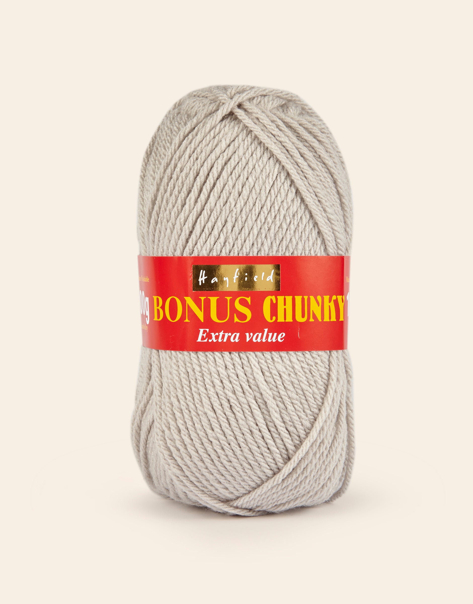 615 Pearl Grey Hayfield Bonus Chunky 100g