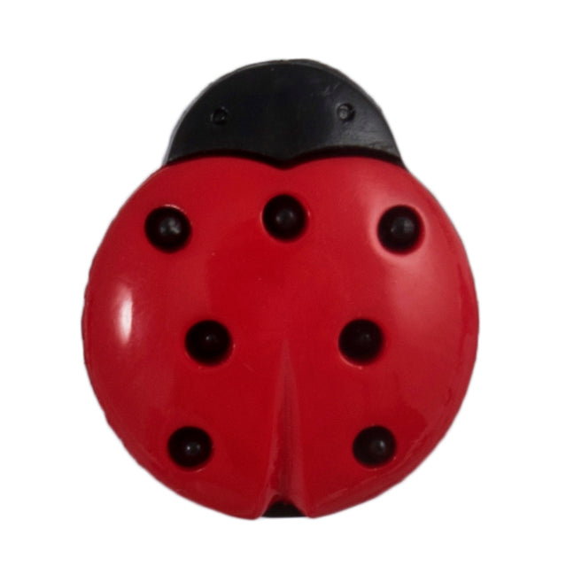 Ladybird Buttons 18mm