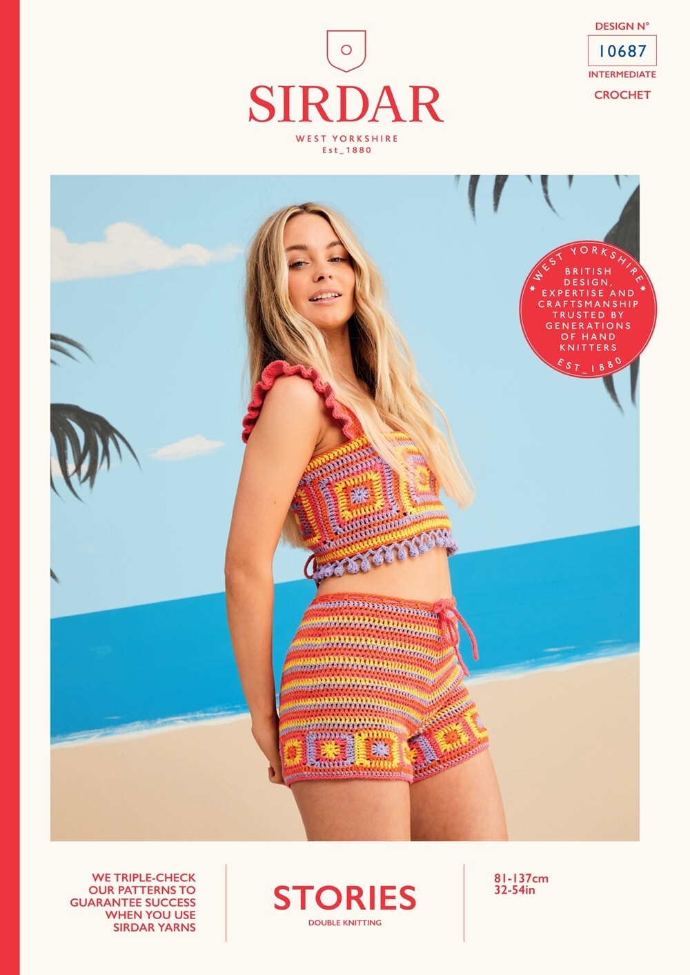 Sirdar 10687 Top and Shorts in Stories DK (booklet)