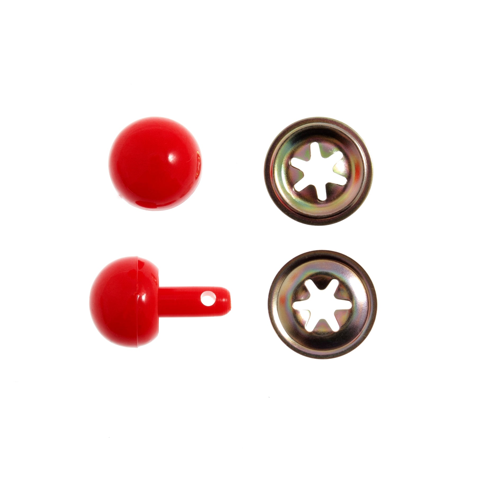 Toy Ball Noses 15mm Red