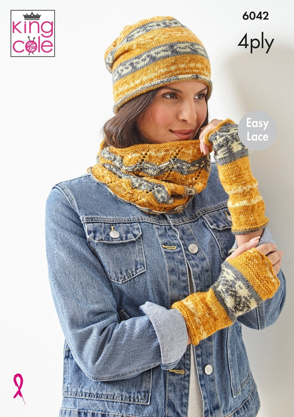 King Cole 6042 Accessories in Norse 4 Ply Pattern