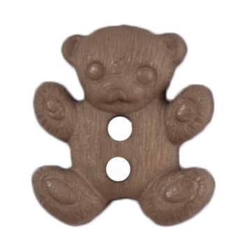 Teddy Buttons 18mm Fawn
