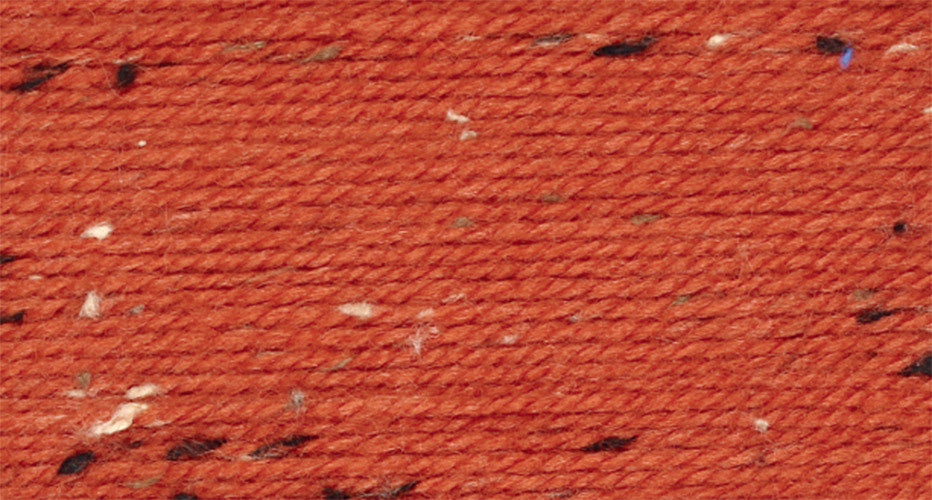 Rustic Aran With Wool Tweed Orange DAT50