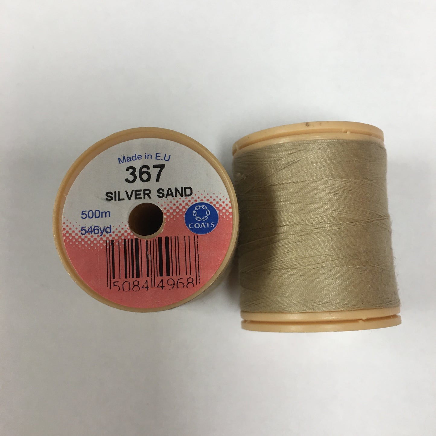 Sylko Vintage Cotton Thread 500m 367 Silver Sand Vintage