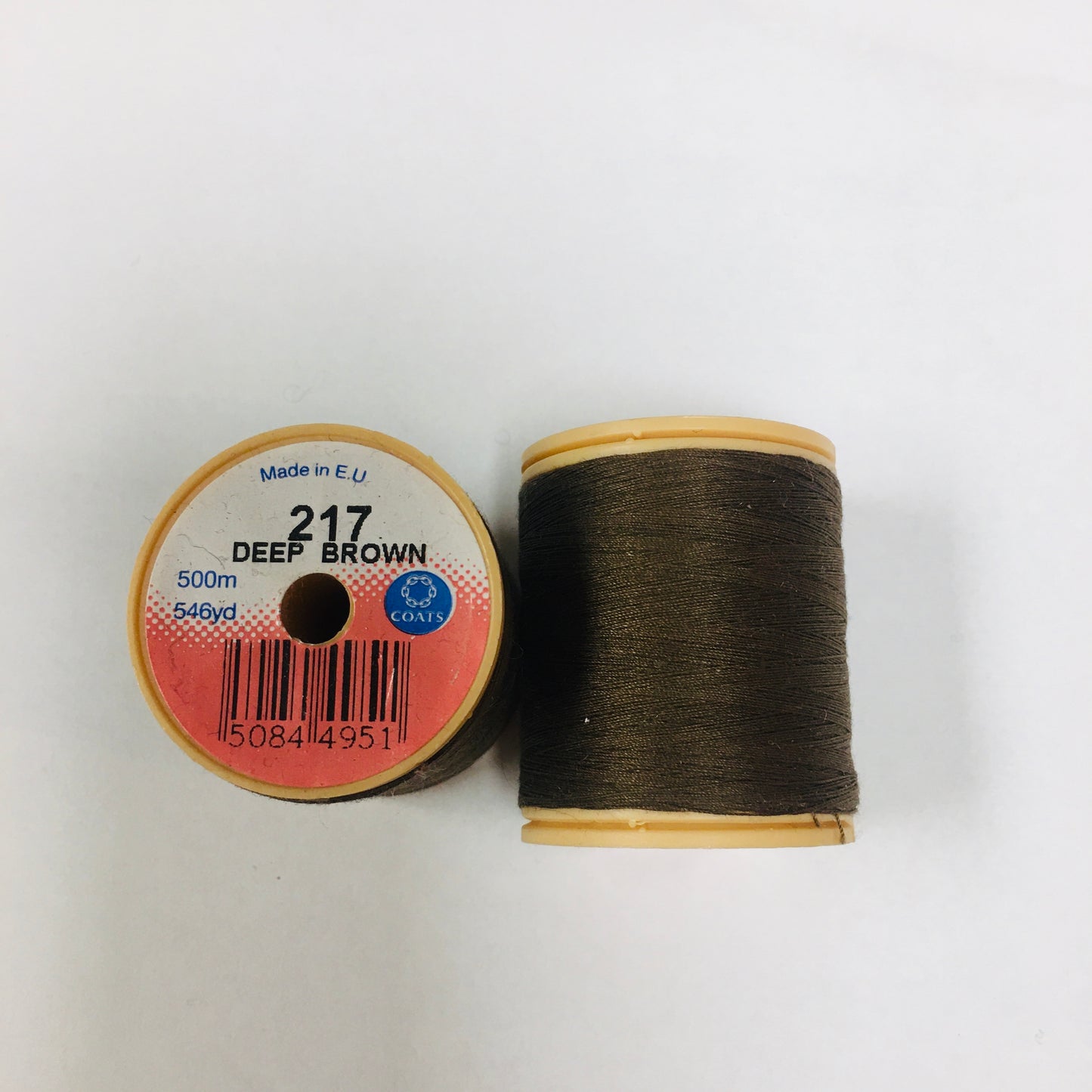 Sylko Vintage Coats Cotton Thread 500m 217 Deep Brown Vintage