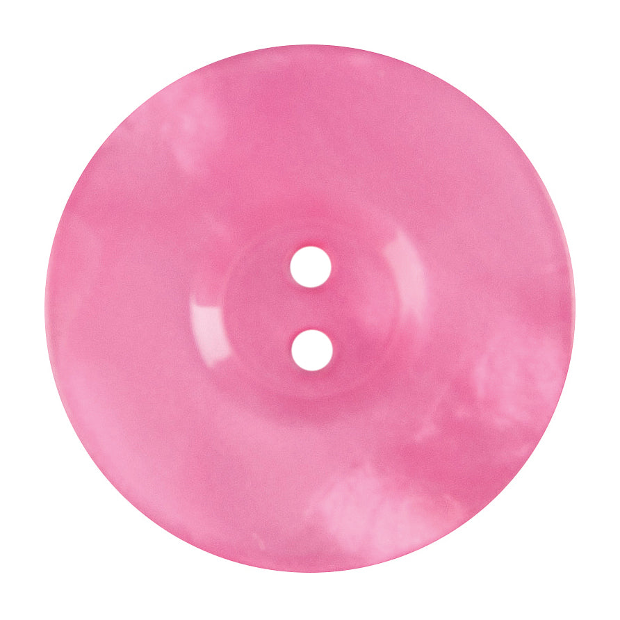 Fashion Round Button Pink 23mm