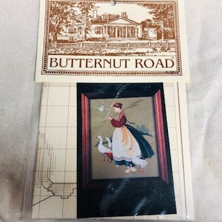 Feathers & Friends Butternut Road Cross Stitch Chart BR001