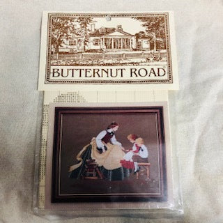 The Teacher Butternut Road Cross Stitch Chart BR006