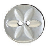 White Star Button 16mm