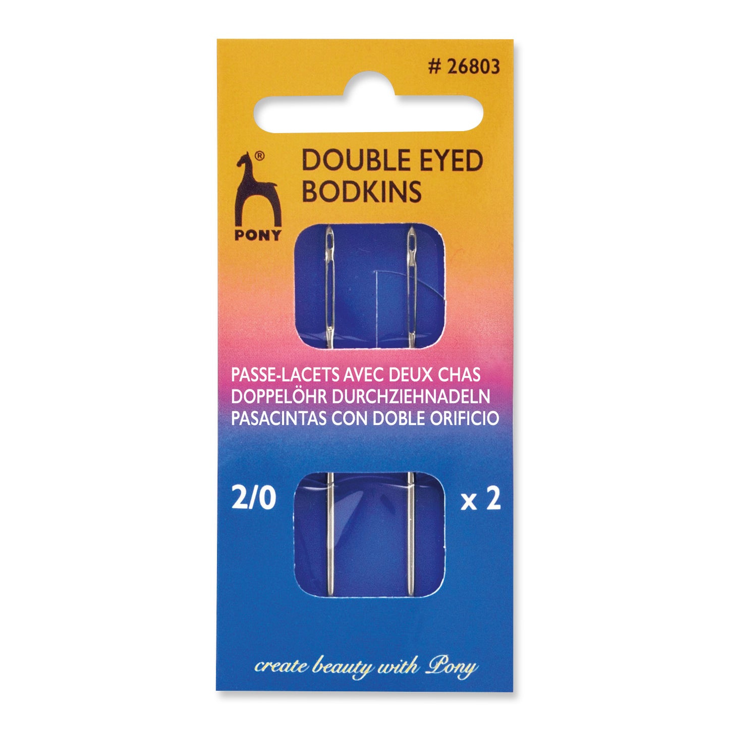 Bodkins: Double-Eyed: 2/0