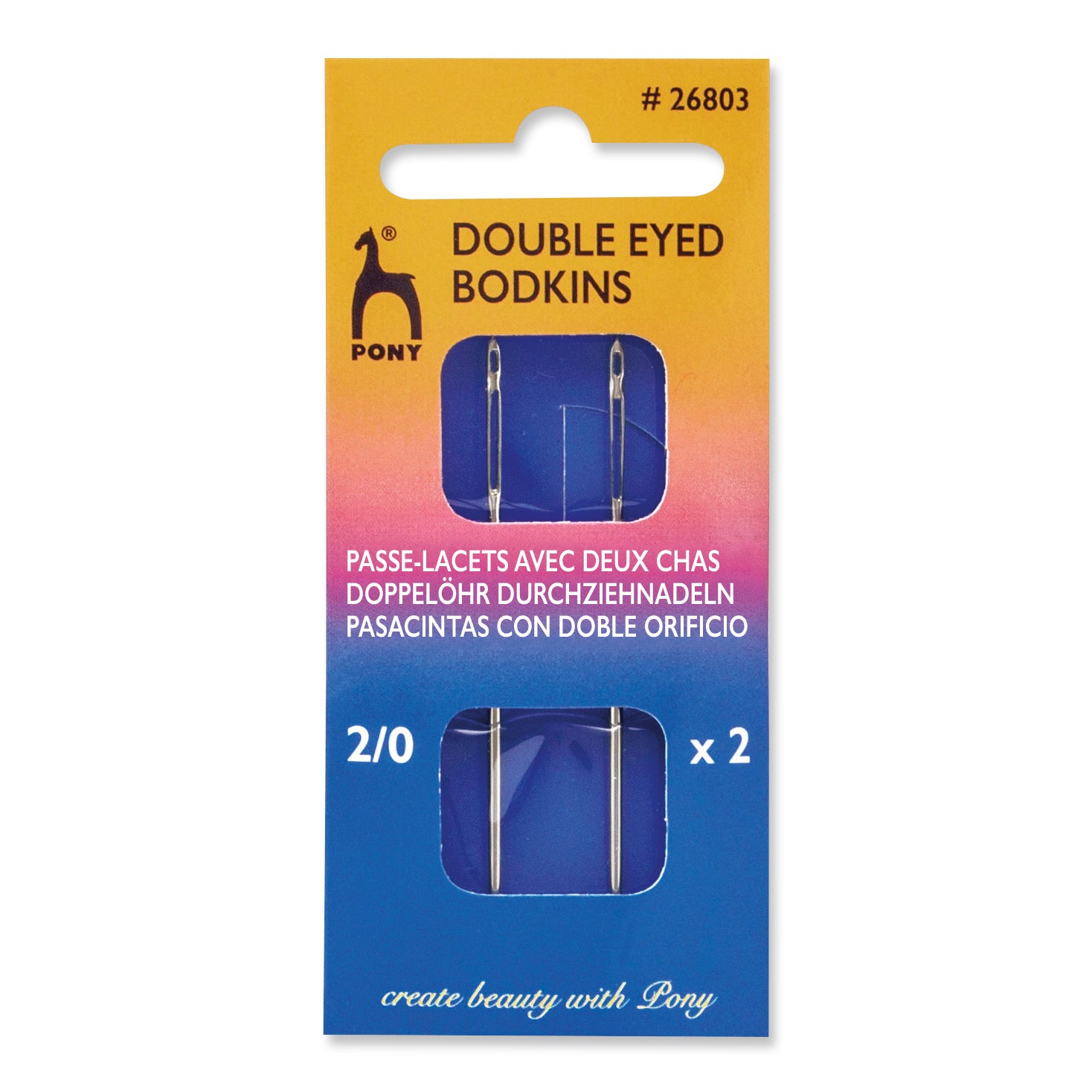 Bodkins: Double-Eyed: 2/0