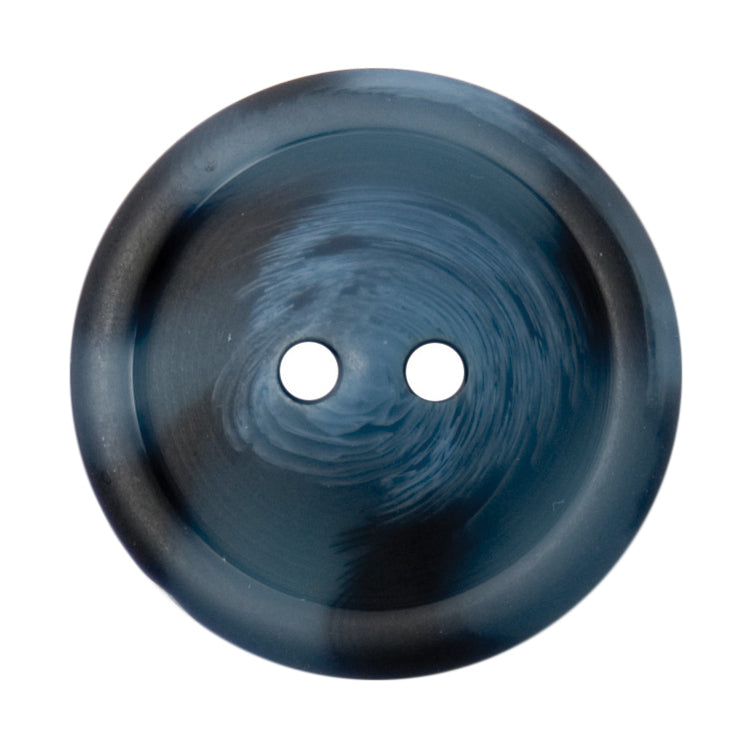 Rimmed Button 23mm Navy
