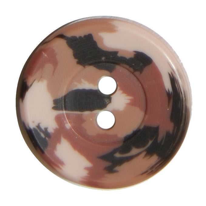 Fashion Button 20mm Beige