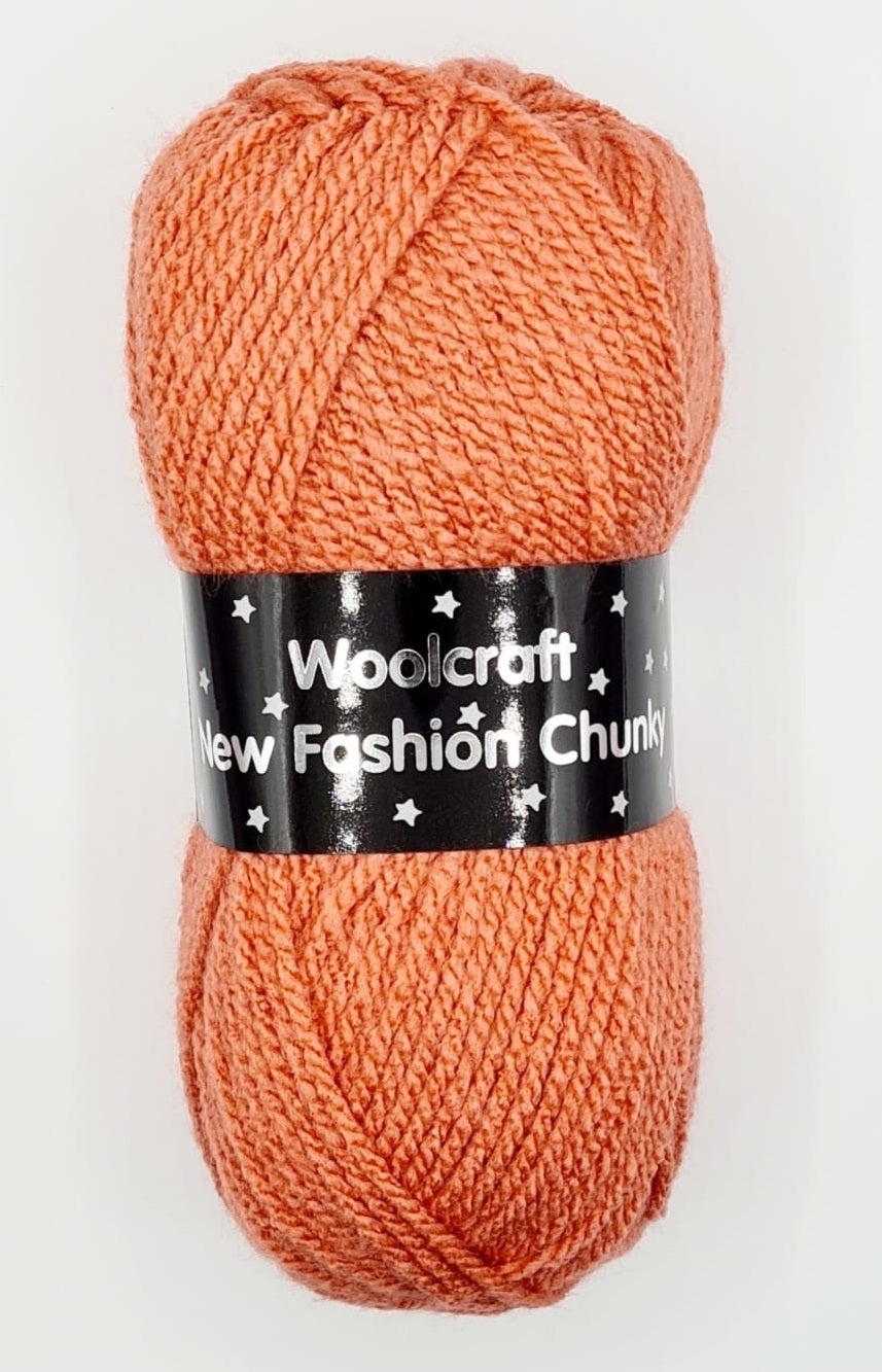 Woolcraft 108 Pumpkin New Fashion Chunky 100g