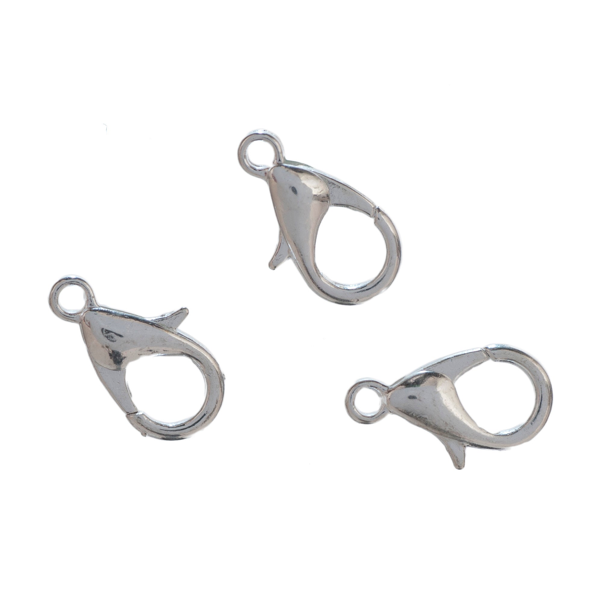 Jewellery Trigger Clasp: Silver: 10mm