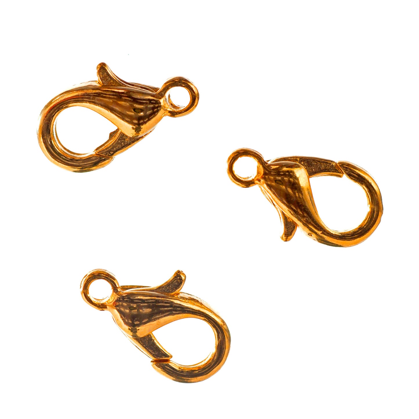 Jewellery Trigger Clasp: Gilt : 10mm