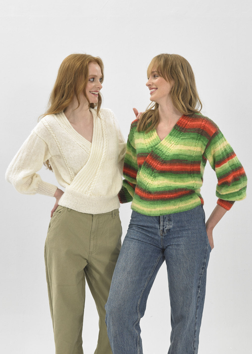 James C Brett 898 Sweater in Shhh DK Leaflet
