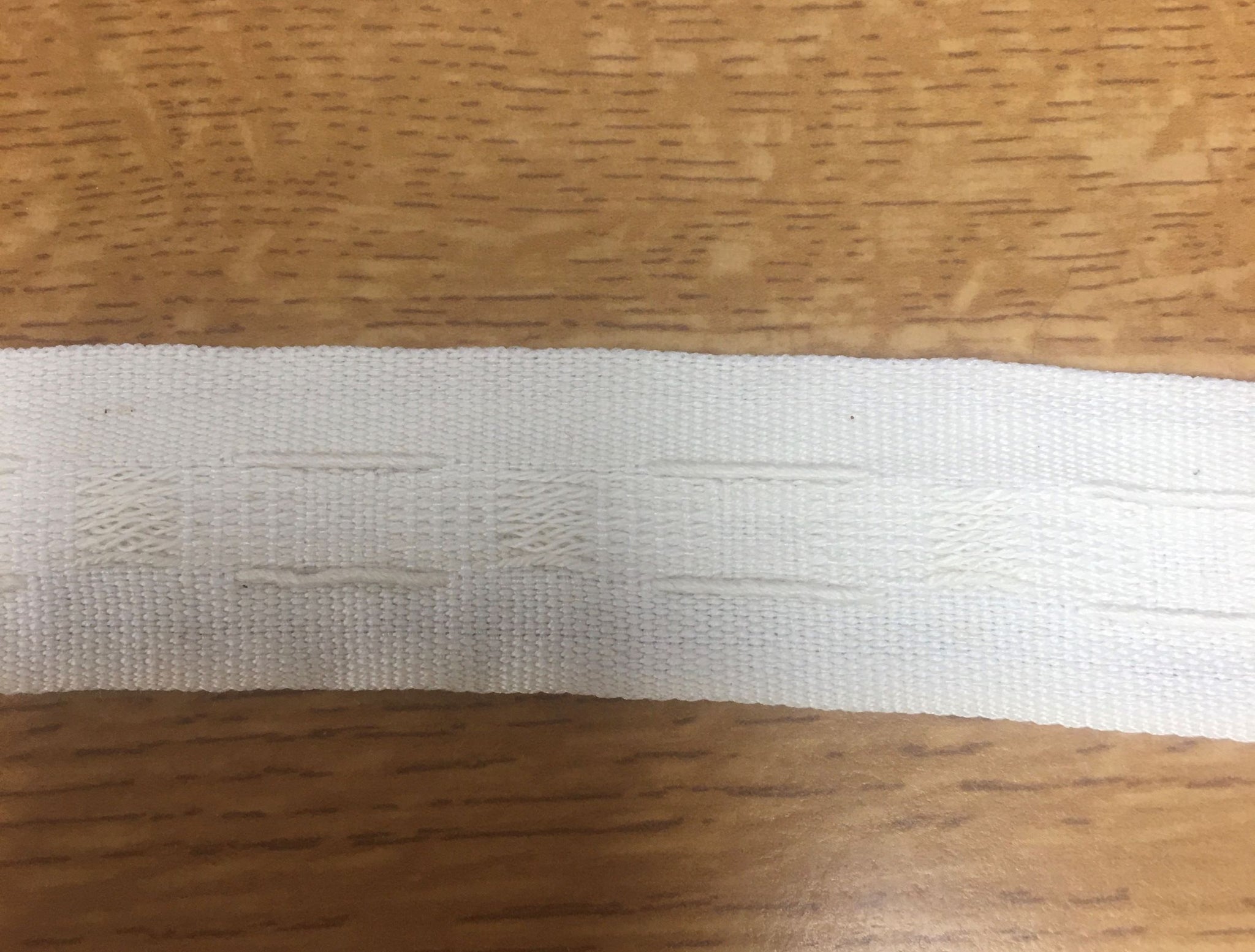 Curtain Lining Heading Tape 28mm: 1" Cream Per Mtr