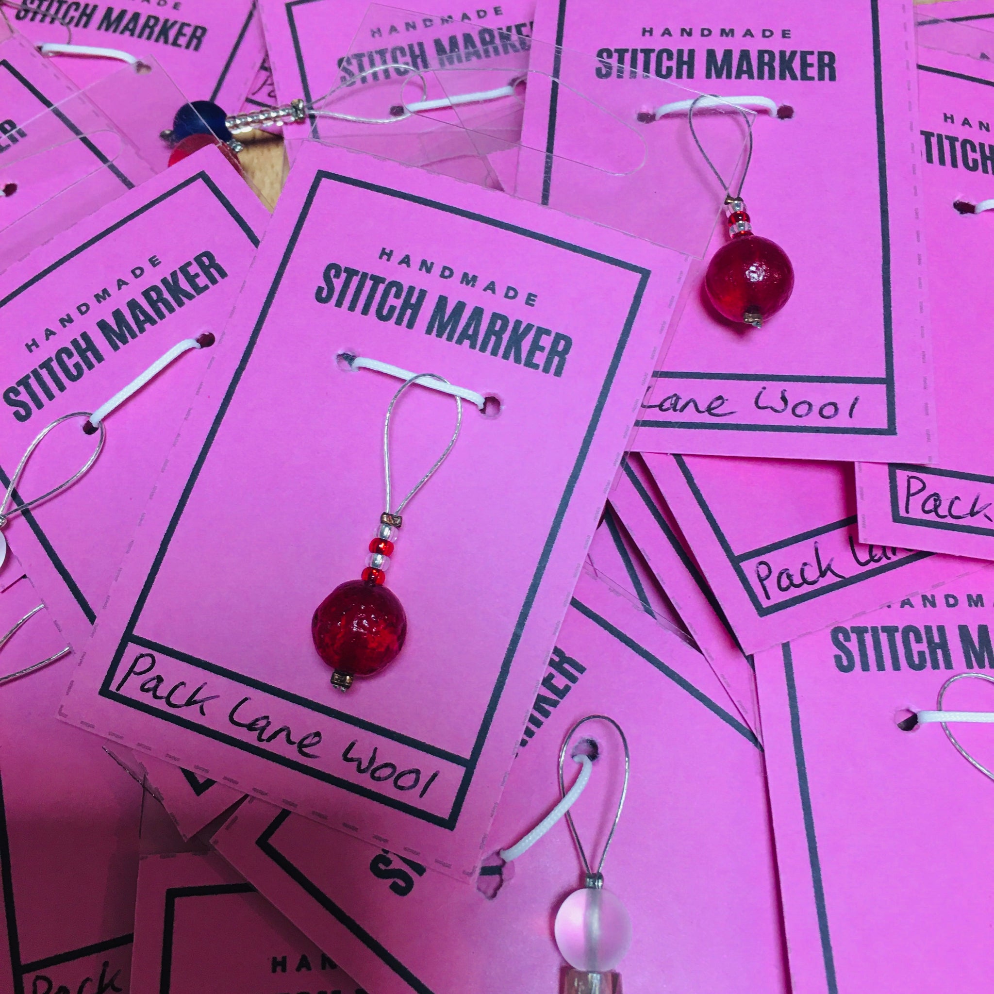 Handmade Beaded Knitting Stitch Markers