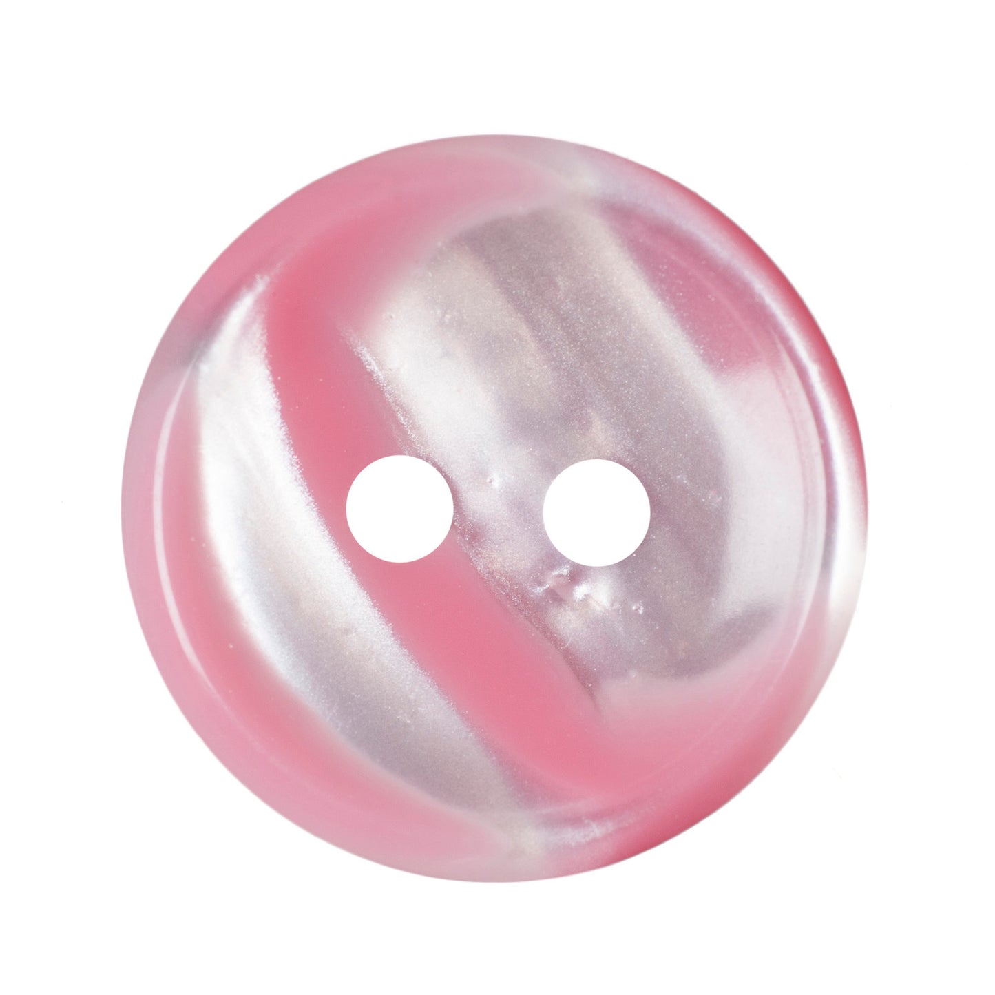 Buttons Stripe: 15mm: Pink